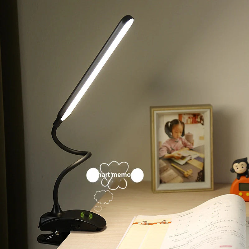 LED Clip-On Desk Lamp – Rechargeable, Compact & Eye-Friendly