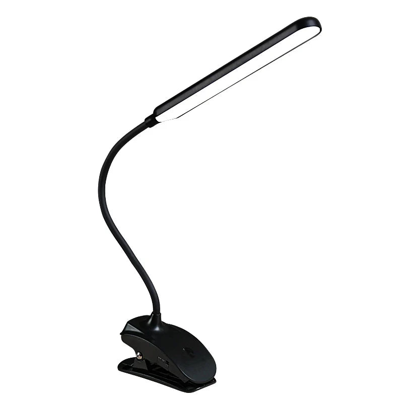 LED Clip-On Desk Lamp – Rechargeable, Compact & Eye-Friendly