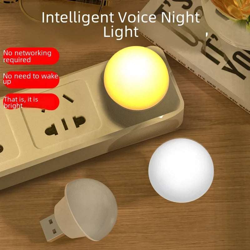 Compact USB Night Light – Portable Plug-In Lighting for Any Space