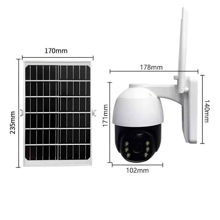 LITLAMP™ Smart Wireless Solar Surveillance Camera